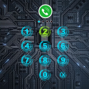 برنامه Applock Live Theme - Circuit