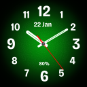 برنامه Live Analog Clock Wallpaper