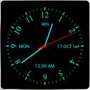 برنامه Analog Clock Live Wallpaper