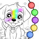 بازی Animals Coloring Book Glitter