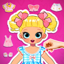 برنامه DIY Paper Doll Dressup Girls
