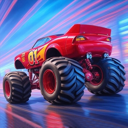 Monster Truck Racing For Kids