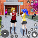 بازی Anime High School Girl Life 3D