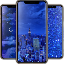 برنامه Blue Wallpaper