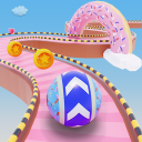 بازی Candy Ball Run - Rolling Games