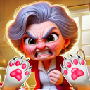 بازی Angry Gran VS Naughty Cat Sim