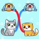 بازی Cat Rush: Draw Puzzle Game