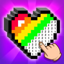 بازی Pixel Art book・Color by number