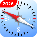 برنامه Compass App: Compass Direction