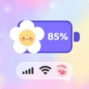 برنامه Emoji Battery Icon Customize