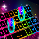 برنامه Neon LED Keyboard: RGB & Emoji