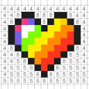 بازی Pixel Paint - Coloring Book