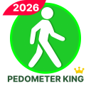 برنامه Pedometer King - Step Counter