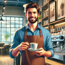 بازی Coffee Shop Simulator 3D Cafe