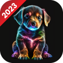 برنامه Cute Pet Dog Live Wallpaper HD