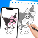 برنامه Draw Cartoon - AR Sketch App