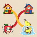 بازی Banana Rush Race: Draw Puzzle
