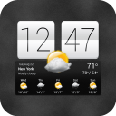 برنامه Sense V2 Flip Clock & Weather