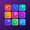 برنامه Groovepad - music & beat maker