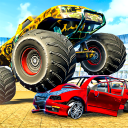 بازی Army Monster Truck Game Derby