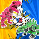 بازی Robot Dinosaur Fight Battle