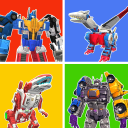 بازی Superhero Robot Monster Battle