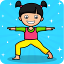برنامه Yoga for Kids & Family fitness