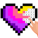 بازی Pixel Art Color by number Game
