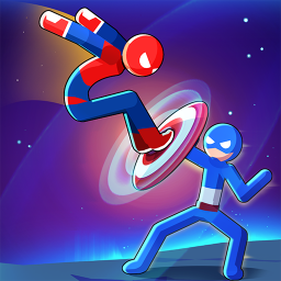 Super Stickman Heroes Fight