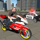 برنامه Bike Driving: Police Chase