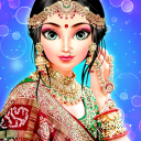 برنامه Bridal Makeup Dress Up Games
