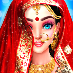 Indian Bridal Saree Salon Game