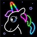 بازی Unicorn Coloring Girl Games