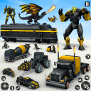 بازی Train Robot - Mech War Game