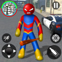 بازی Merge Rope Hero : Vice Town