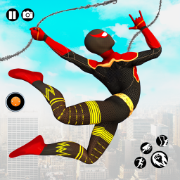 Spider Rope Hero: Black Spider