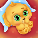 بازی Newborn puppy mom care salon