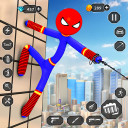 برنامه Stick Rope Hero Superhero Game