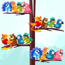 بازی Bird Sort: Color Puzzle Game