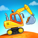 بازی Kids truck games Build a house