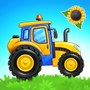 بازی Tractor, car: kids farm games