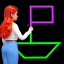 بازی Single Line Puzzle Drawing