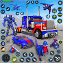 بازی Police Truck Robot Car Game 3D