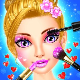Valentine Beauty Salon - Makeover Game