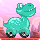 بازی Car games for kids - Dino game