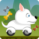بازی Kids Car racing games - Dogs