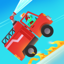 بازی Dinosaur Fire Truck: for kids
