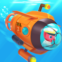 بازی Dinosaur Submarine - for kids