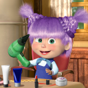 بازی Masha and the Bear: Salon Game