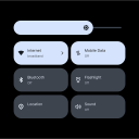 برنامه Controls Android 14 Style
